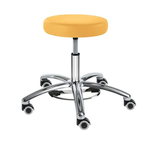 Healthcare facility stool - SELLA-MED Laudatio Pedes Midi - SIMPEX - height-adjustable / swivel / on casters