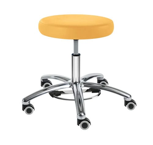 Healthcare facility stool - SELLA-MED Laudatio Pedes Maxi - SIMPEX - height-adjustable / swivel / on casters