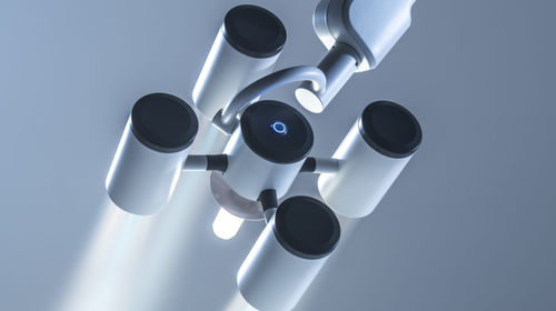 LED surgical light - SOL Eco - Scanatron - mobile / ceiling-mounted / 2-arm