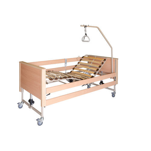 Hospital bed - Alfacare - electric / height-adjustable / folding