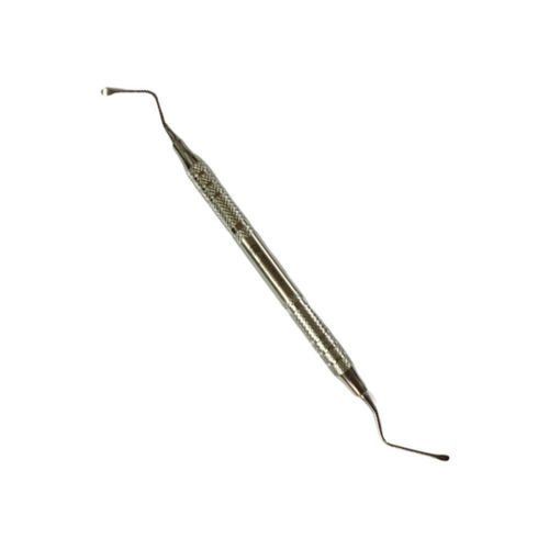 Veterinary dental examination curette - 4650400G - HK Medical Instruments - bone / double-ended