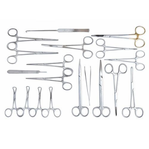 General surgery veterinary instrument kit - KT-01025 - HK Medical Instruments - for canines
