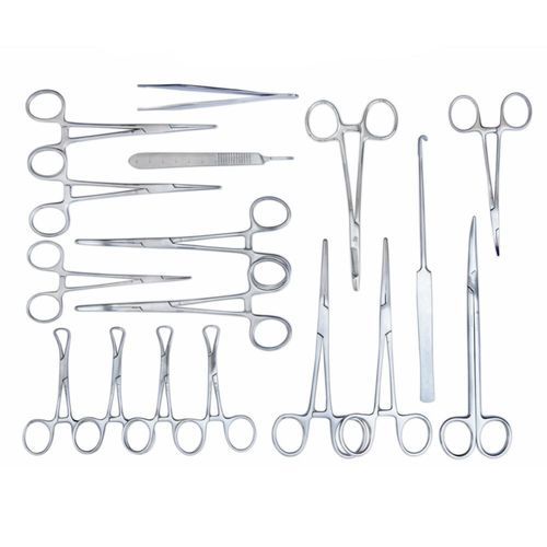 General surgery veterinary instrument kit - KT-01035 - HK Medical Instruments - for felines