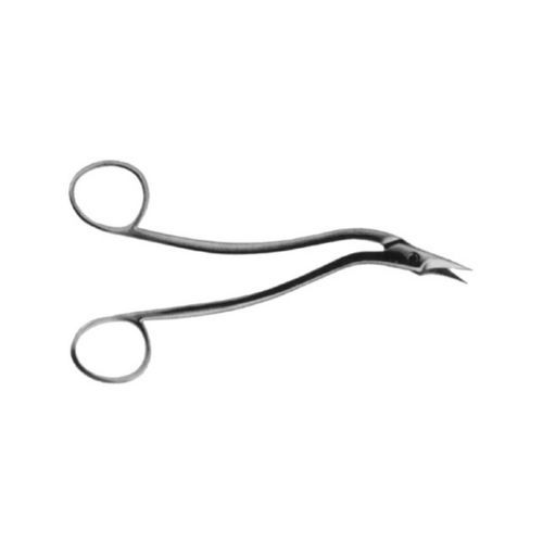 Suture scissors - 2225815 - HK Medical Instruments - veterinary / curved