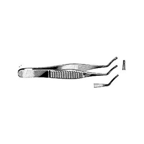 Ophthalmology micro forceps - 5035606 - HK Medical Instruments - tissue grasping / toothed / bent