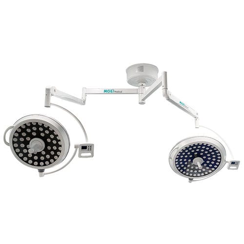 Ceiling-mounted surgical light - MGE-SL1 - Medige International Industries - LED / 2-arm / 110V / 60Hz