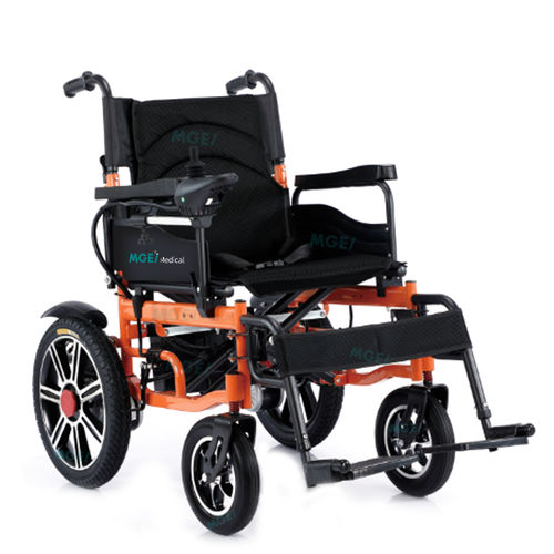 Electric wheelchair - MGE-EWM9 - Medige International Industries - outdoor / indoor / with legrest