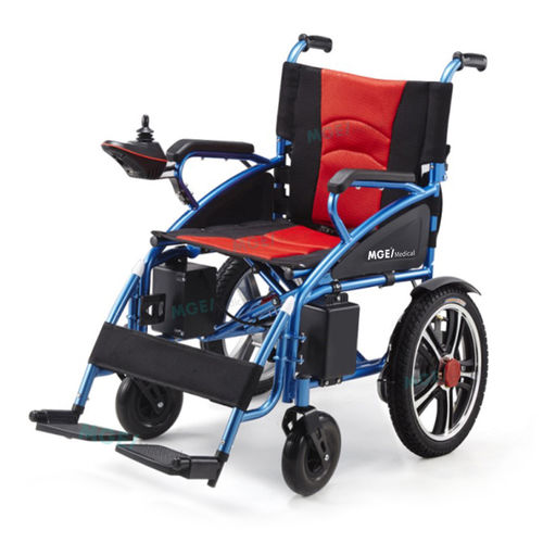 Electric wheelchair - MGE-EWM19 - Medige International Industries - outdoor / indoor / with legrest