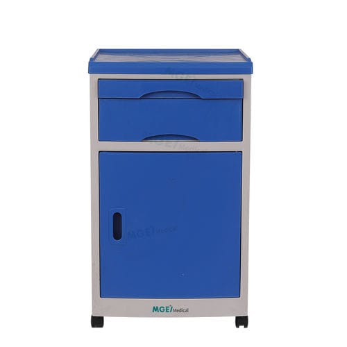 Bedside table on casters - TEG1B - Medige International Industries - with drawers / with wardrobe