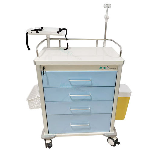 Medical trolley - MGE-PSLW13 - Medige International Industries - waste / storage / stainless steel