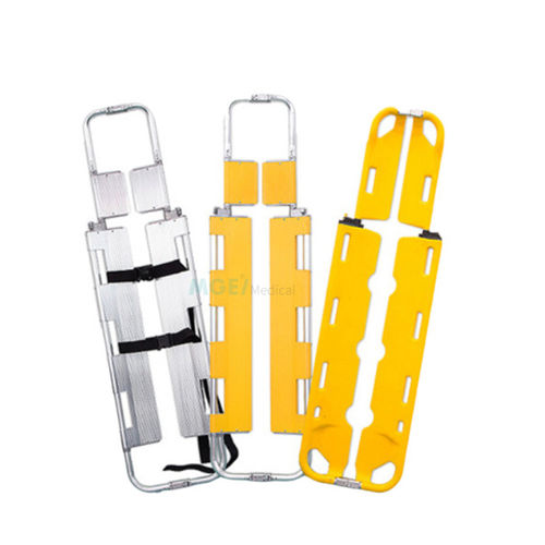 Scoop stretcher - MGE-B2B03 - Medige International Industries - foldable / aluminum