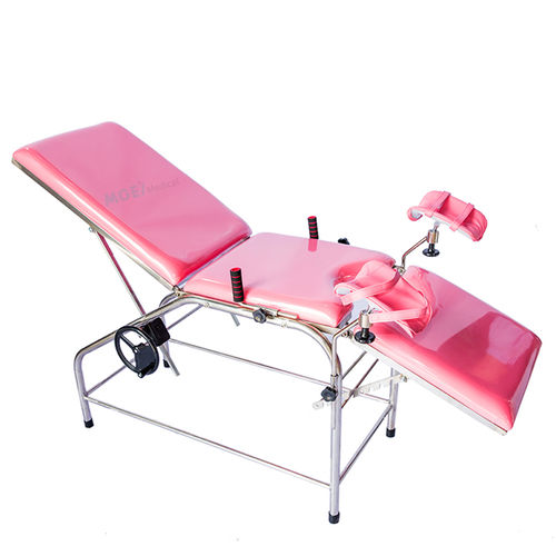 Gynecological operating table - MGE-DO16 - Medige International Industries - hydraulic / 3-section / stainless steel
