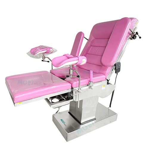 Gynecology examination table - MGE-DPA1B - Medige International Industries - electric / height-adjustable / 3-section