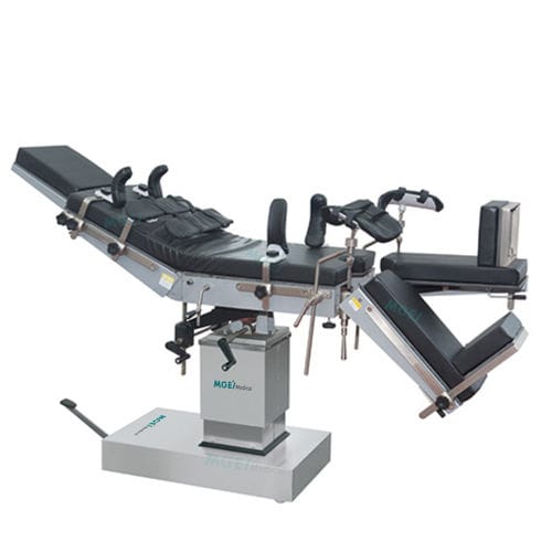Universal operating table - MGE-OT6B - Medige International Industries - hydraulic / tilting / with armrest