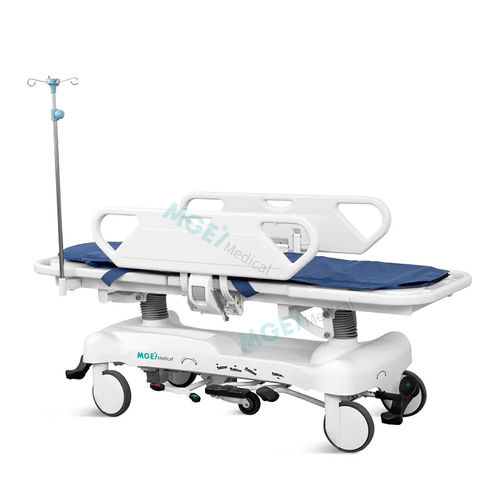 Transport trolley - MGE-STJ7 - Medige International Industries - stainless steel / hydraulic / mobile