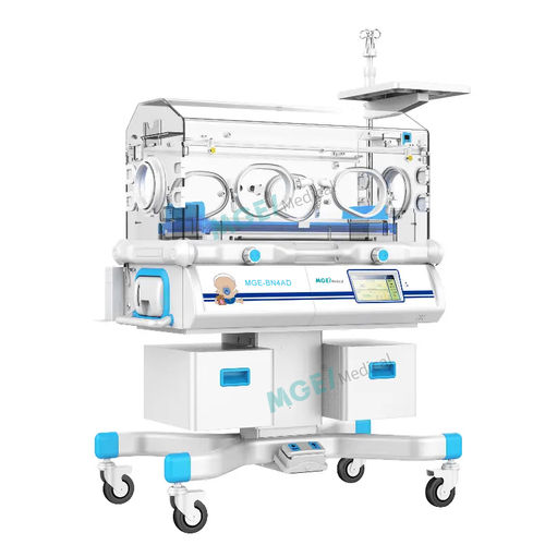 Infant incubator on casters - MGE-BN4AD - Medige International Industries - with touchscreen
