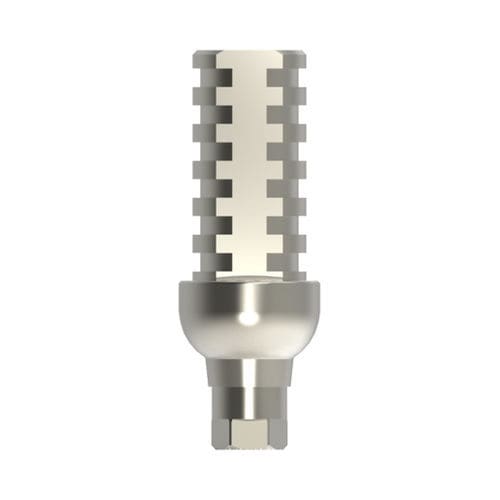 Titanium implant abutment - CC RP TEMPORARY STRAIGHT ABUTMENT H0 - IML Swiss Dental Implants - conical / straight / temporary