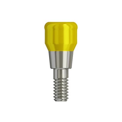 Titanium implant abutment - CC RP FLEXATOR SHIFT STRAIGHT ABUTMENT H1 - IML Swiss Dental Implants - internal / straight / screw