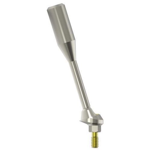 Titanium implant abutment - HEX RP 17° ANGLED MUA H2 - IML Swiss Dental Implants - hexagonal / angled / multi-unit