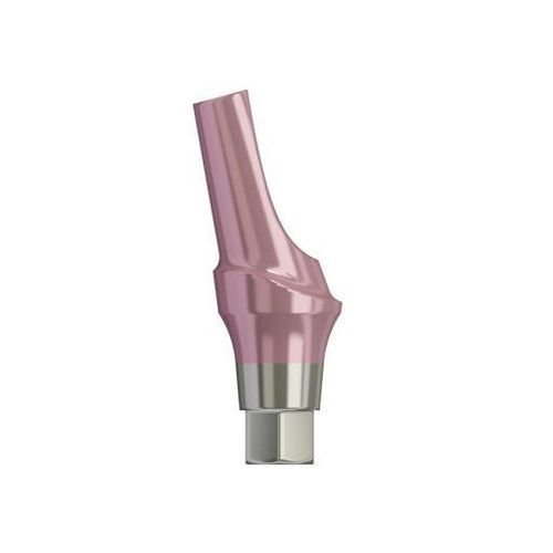 Titanium implant abutment - CC NP SHIFT AESTHETIC 15° ANGLED ABUTMENT H1 - IML Swiss Dental Implants - conical / hexagonal / angled