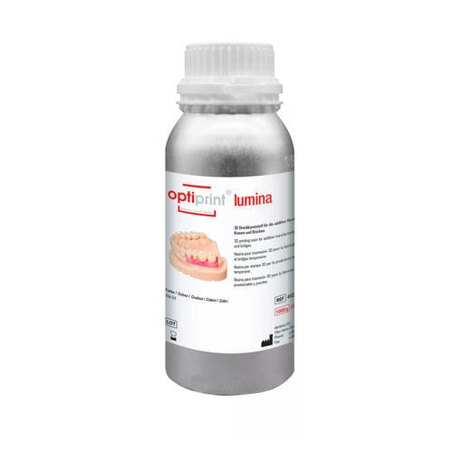 Resin dental material - optiprint lumina  - Dentona AG - for dental bridges / for dental crowns / for 3D printing