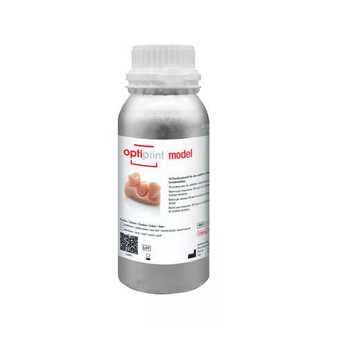 Resin dental material - optiprint model  - Dentona AG - for 3D printing / modeling / opaque