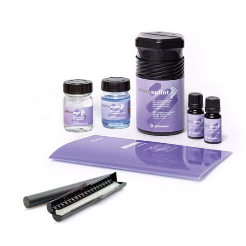 Varnish dental material primoglaze Dentona AG for therapeutic splints