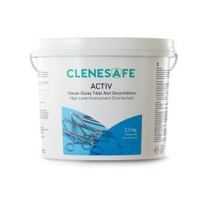 Endoscope disinfectant - Clenesafe ACTIV - Ruson - for surgical instruments / powder / protease-based
