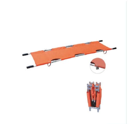 Emergency stretcher - SKB040(A001) - AGS Medical - folding / aluminum