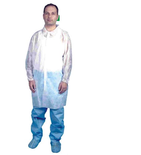 Unisex medical coat - AGS Medical - polypropylene / disposable / waterproof