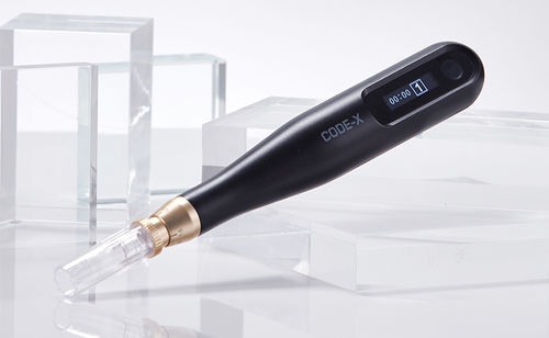 Mechanical microneedling unit - CODE-X - WOORHI Mechatronics Co., Ltd. - hand-held