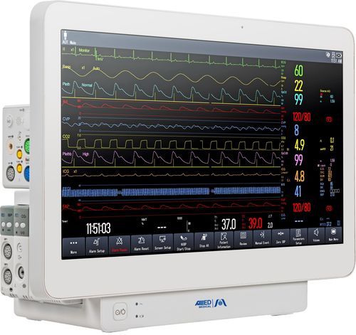 Portable multi-parameter monitor - M700 - Allied Medical Limited - modular / bedside / ECG