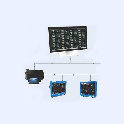 Central patient monitoring station - M700CMS - Allied Medical Limited - 128-bed / 8-bed