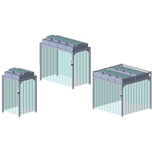 Modular clean room - IPS - ADS Laminaire - ISO class 7 / ISO class 5 / with HEPA filter