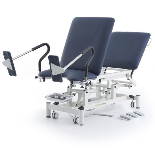 Gynecological examination couch - GCPRNB - Pacific Medical - electric / with adjustable backrest / height-adjustable