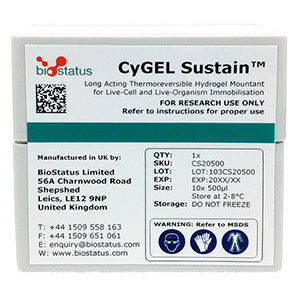 Staining solution reagent - CyGEL Sustain™ - BioStatus - for research / for cytology / hydrogel