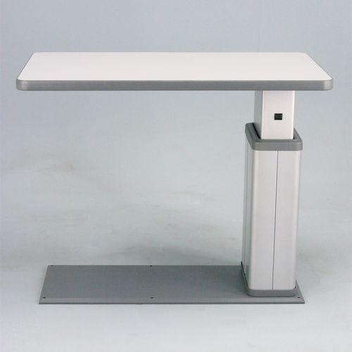 Electric ophthalmic instrument table - Hercules Flat Rectangular Base - F.I.S.O - Fabbrica Italiana Strumenti Oftalmici - height-adjustable