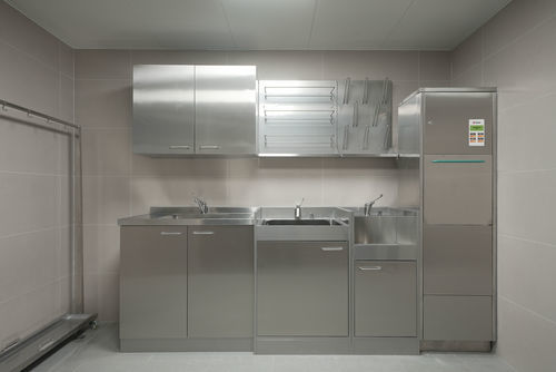 Compact bedpan washer - 1030  - Shanghai Meddo Medical Devices Co., Ltd. - automatic / stainless steel