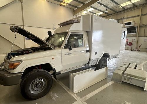 Intensive care ambulance - Toyota Land Cruiser - ICU AUTOMOTIVE IMPORT EXPORT AND CONSULTING. - box / type A / type C