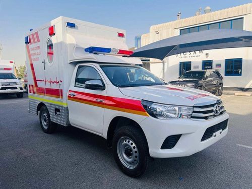 Intensive care ambulance - Toyota Hilux  - ICU AUTOMOTIVE IMPORT EXPORT AND CONSULTING. - for patient transfer / box / type A