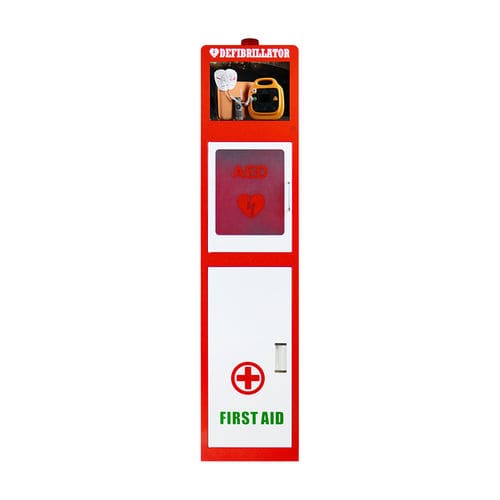 Security cabinet - M5V - Shenzhen WAP-health Technology - emergency / for defibrillator / hospital