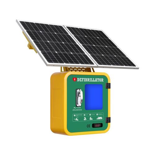 Security cabinet - M3P - Shenzhen WAP-health Technology - for defibrillator / emergency / with door