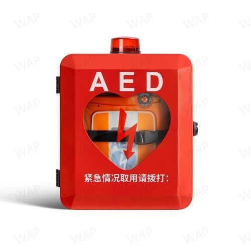 Security cabinet - WAP-M16OC - Shenzhen WAP-health Technology - for defibrillator / with door / with hinged door