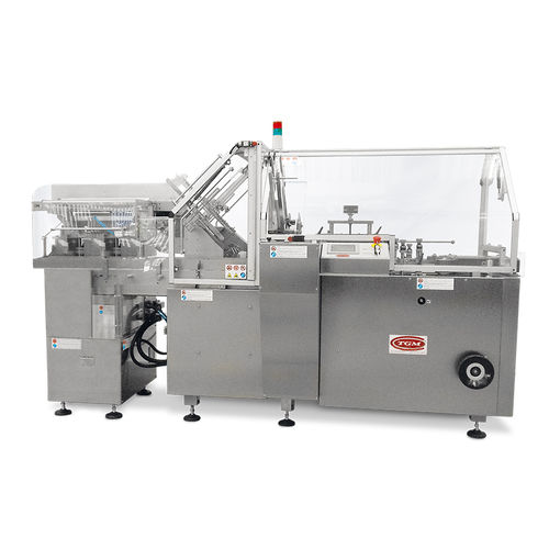 Intermittent cartoning machine - BOX90 - TGM - TECNOMACHINES srl - horizontal / floor-standing / for tubes