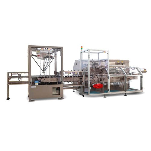 Continuous cartoning machine - BOX150 - TGM - TECNOMACHINES srl - horizontal / floor-standing / for tubes