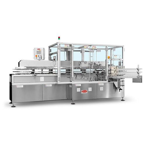 Automatic cartoning machine - BOX90V - TGM - TECNOMACHINES srl - vertical / floor-standing / for the pharmaceutical industry