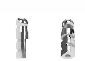 Titanium dental implant analog - ANO - BIONICA - straight