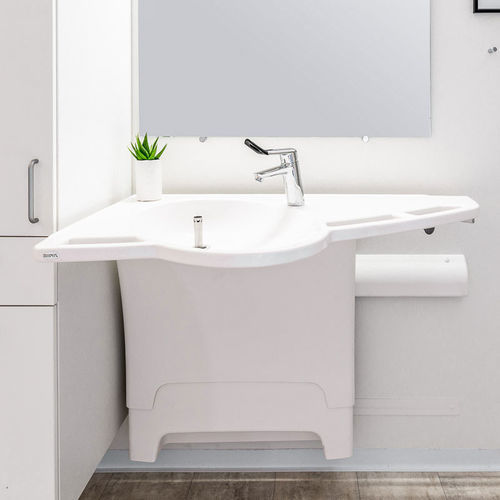 Hygiene area hand wash basin - 40-44015 - ROPOX - 1-station / wall-mount