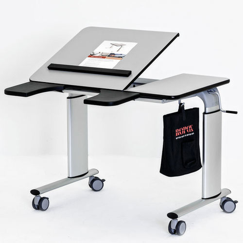 Height-adjustable desk - 20-60212-11 - ROPOX - rectangular / manual