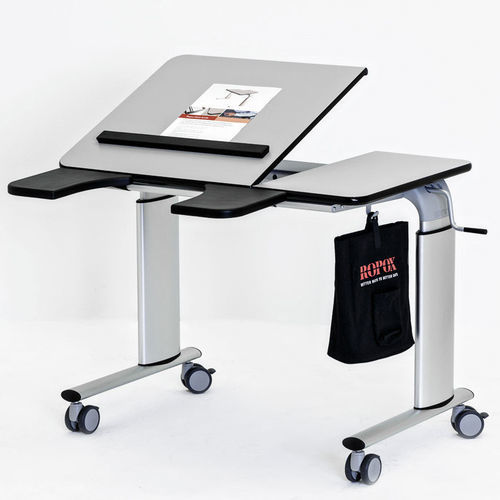 Height-adjustable desk - 20-60220-11 - ROPOX - rectangular / manual
